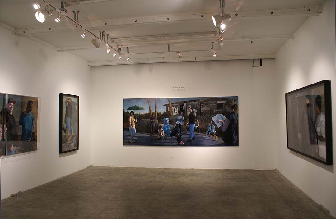 Graduate Show Installation - June 7, 2008 "Scholar Unsighted"